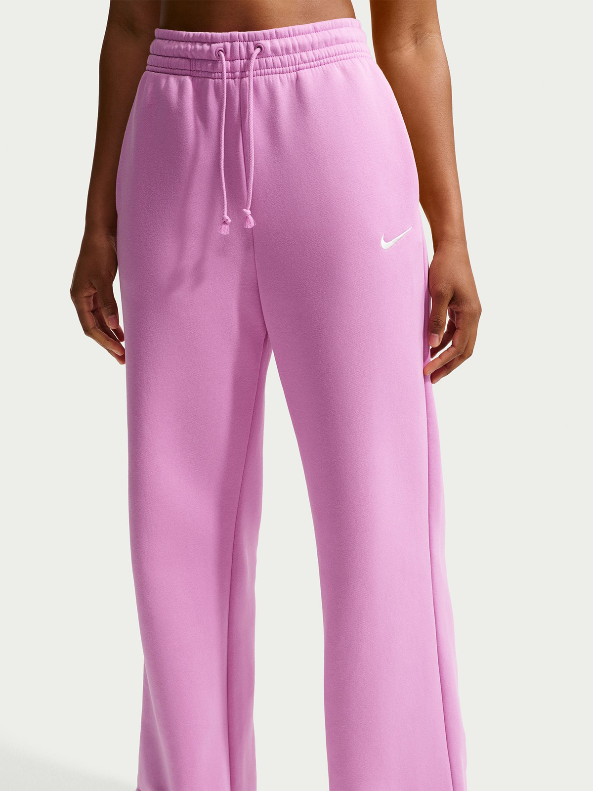 Nike Sportswear Phoenix Hige-Waisted Wide Pants Rosa