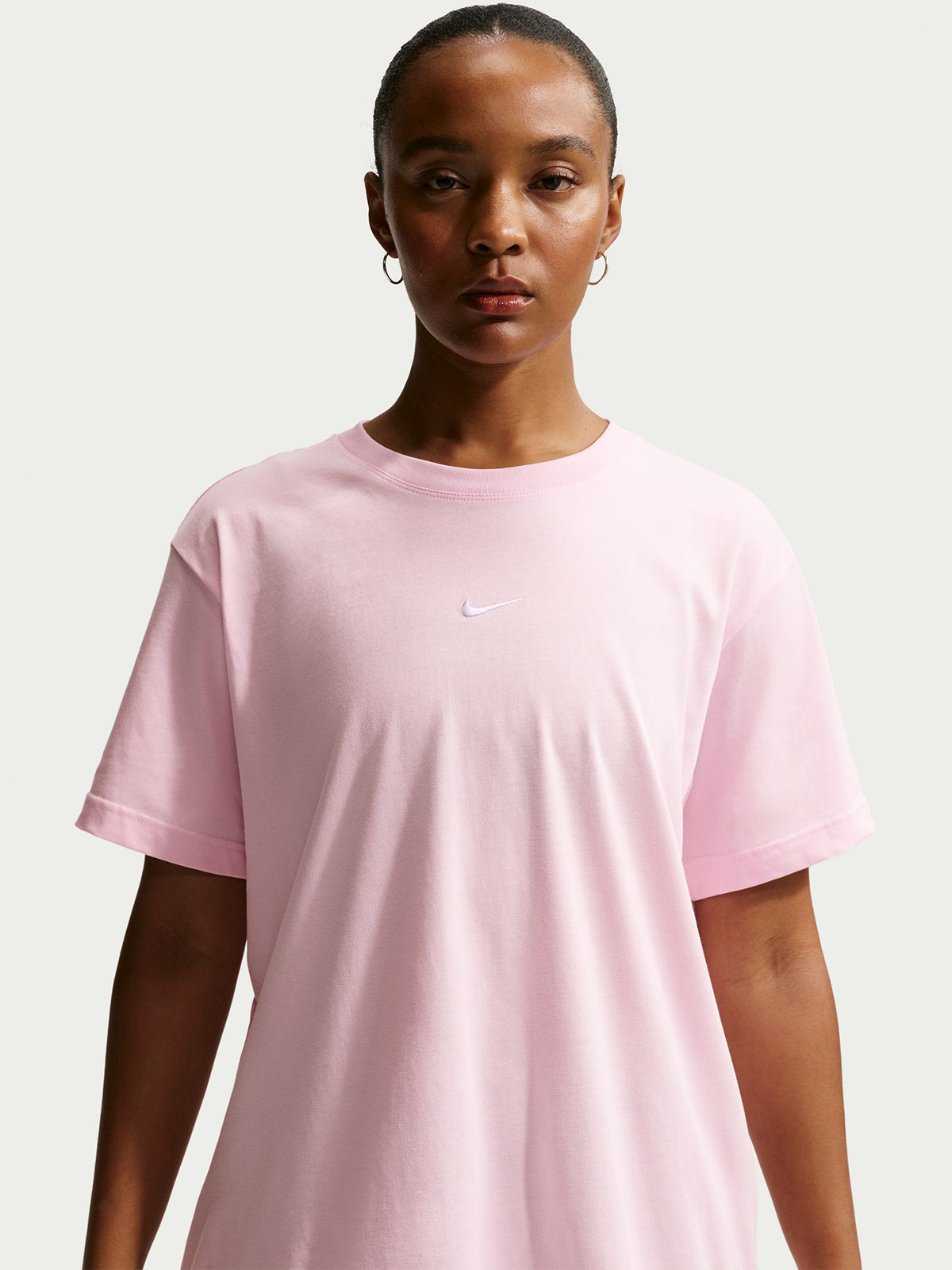 Nike Sportswear Classic Short Sleeve Tee Pink Foam