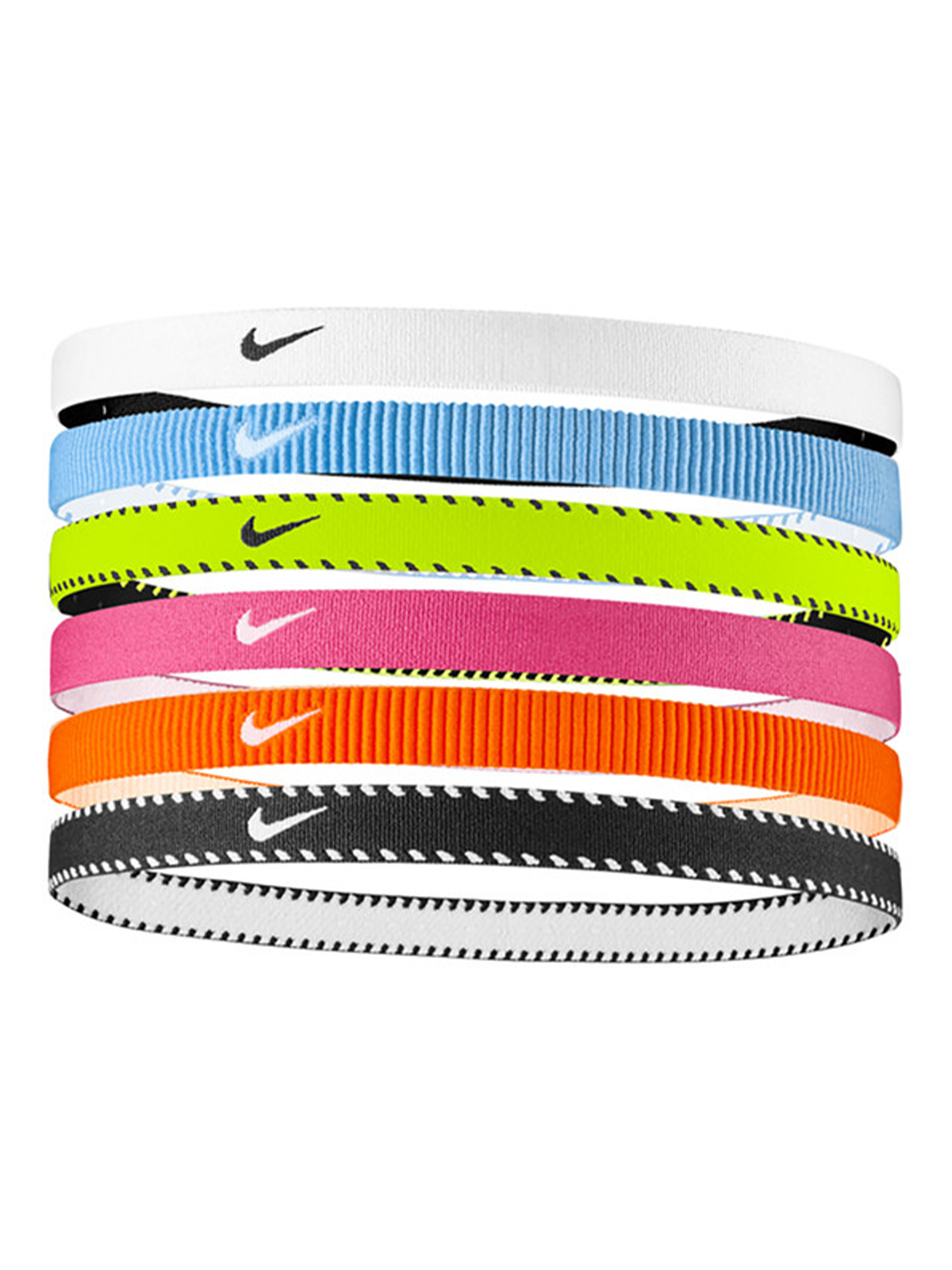 Nike Flex Classic Headbands 6pk Multi