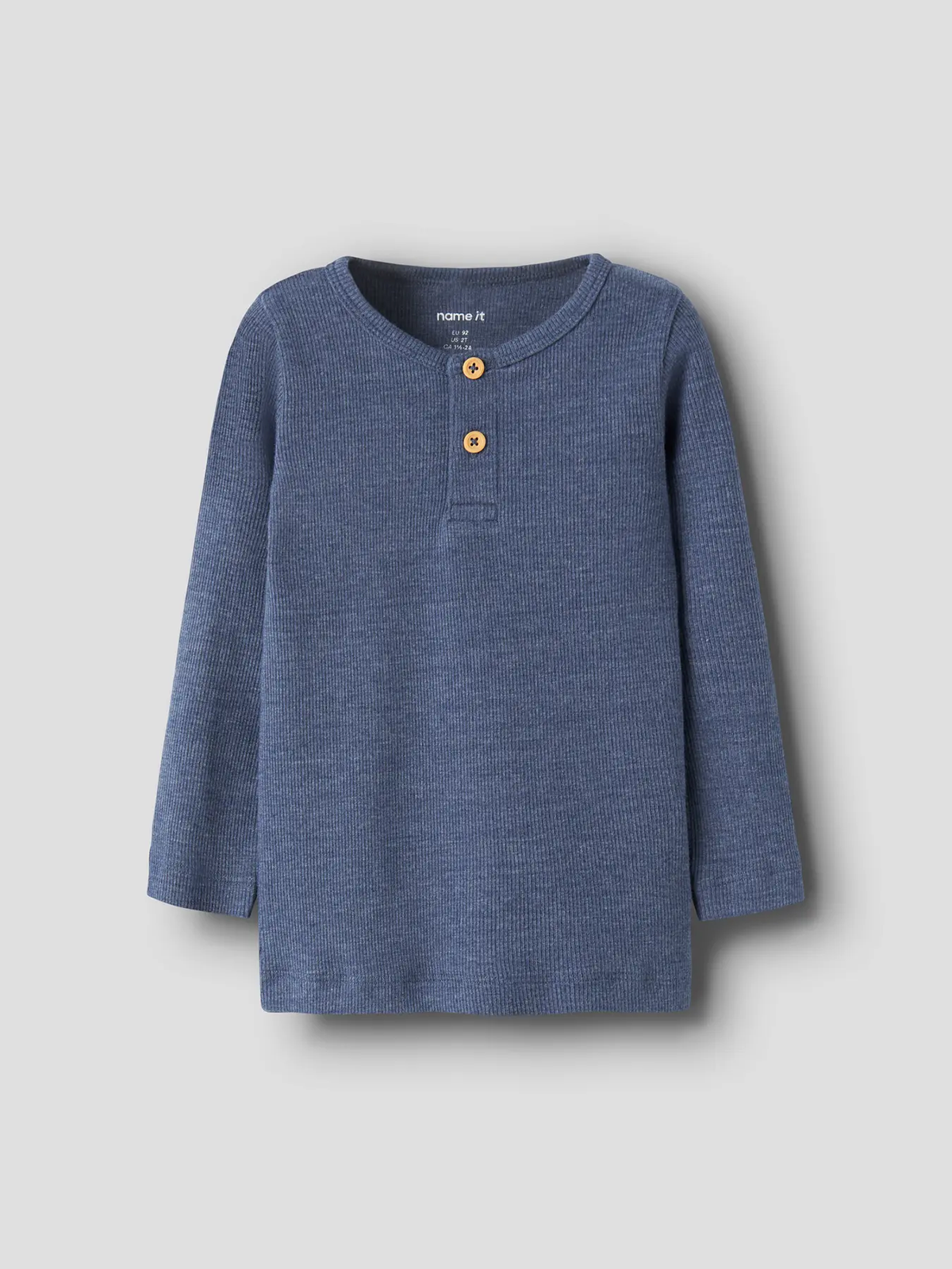 Name It Kab Long Sleeve Top Vintage Indigo