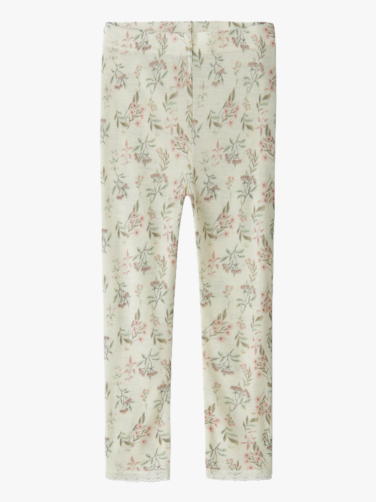 Name It Wang Wool Needle Legging Snow White