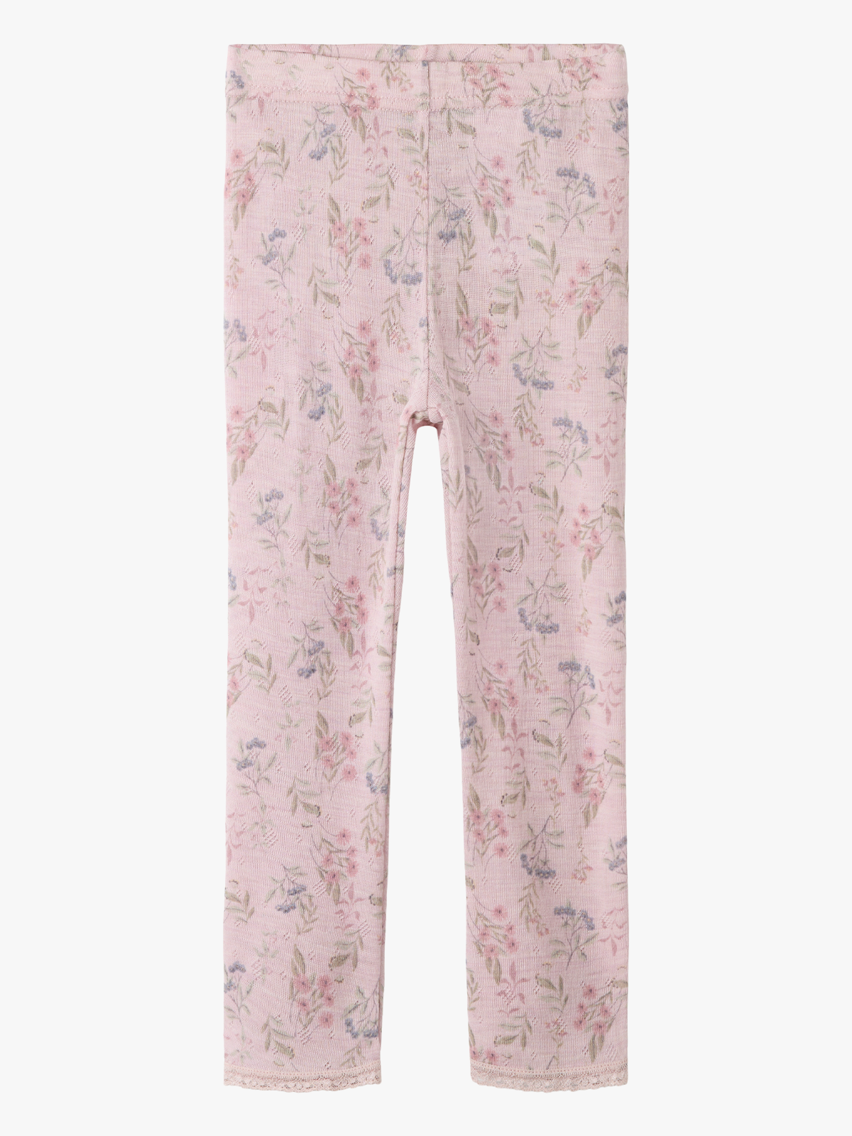 Name It Wang Wool Needle Legging Violet Ice