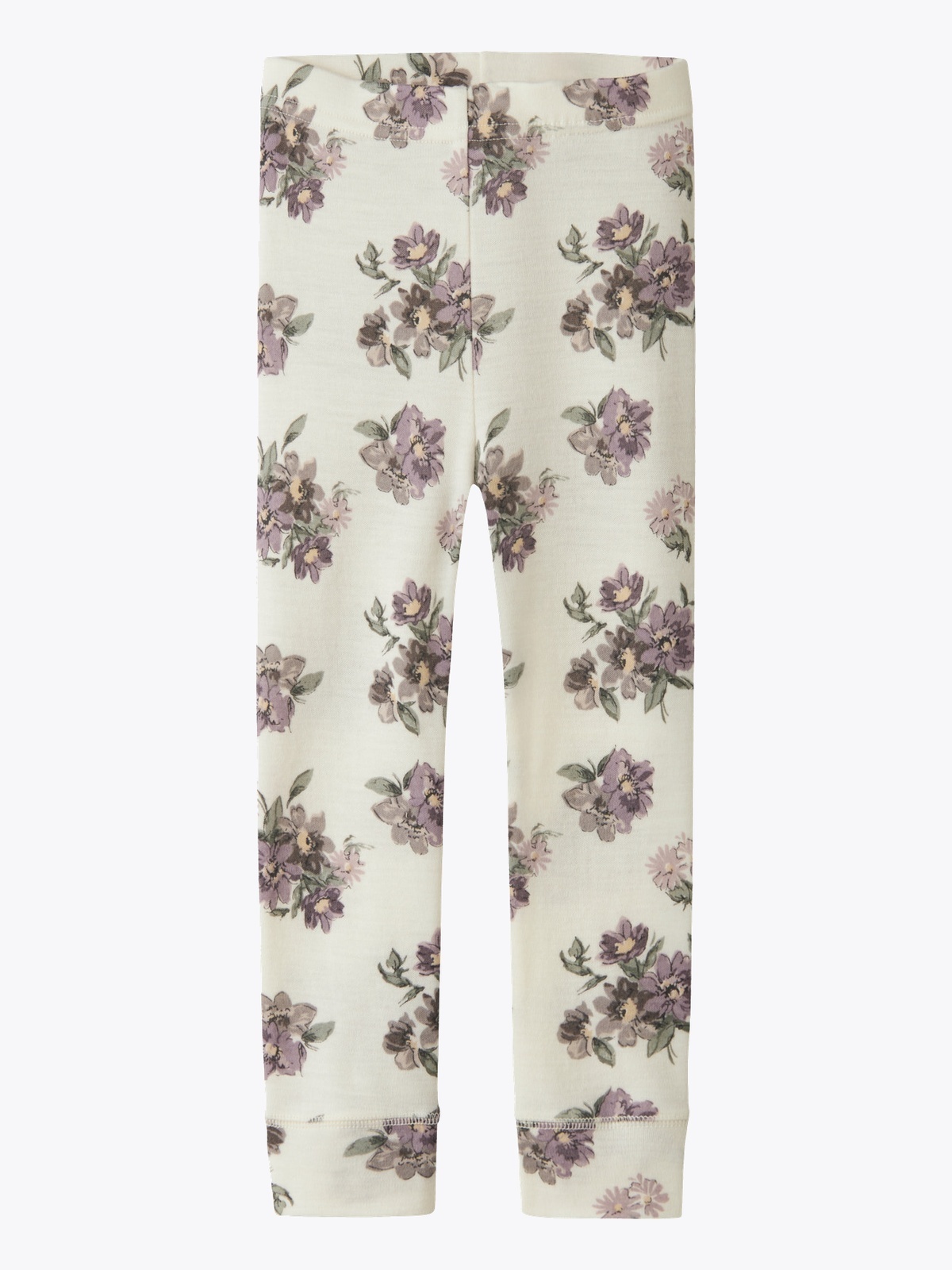 Name It Willitus Wool Legging snow white flower bouquet