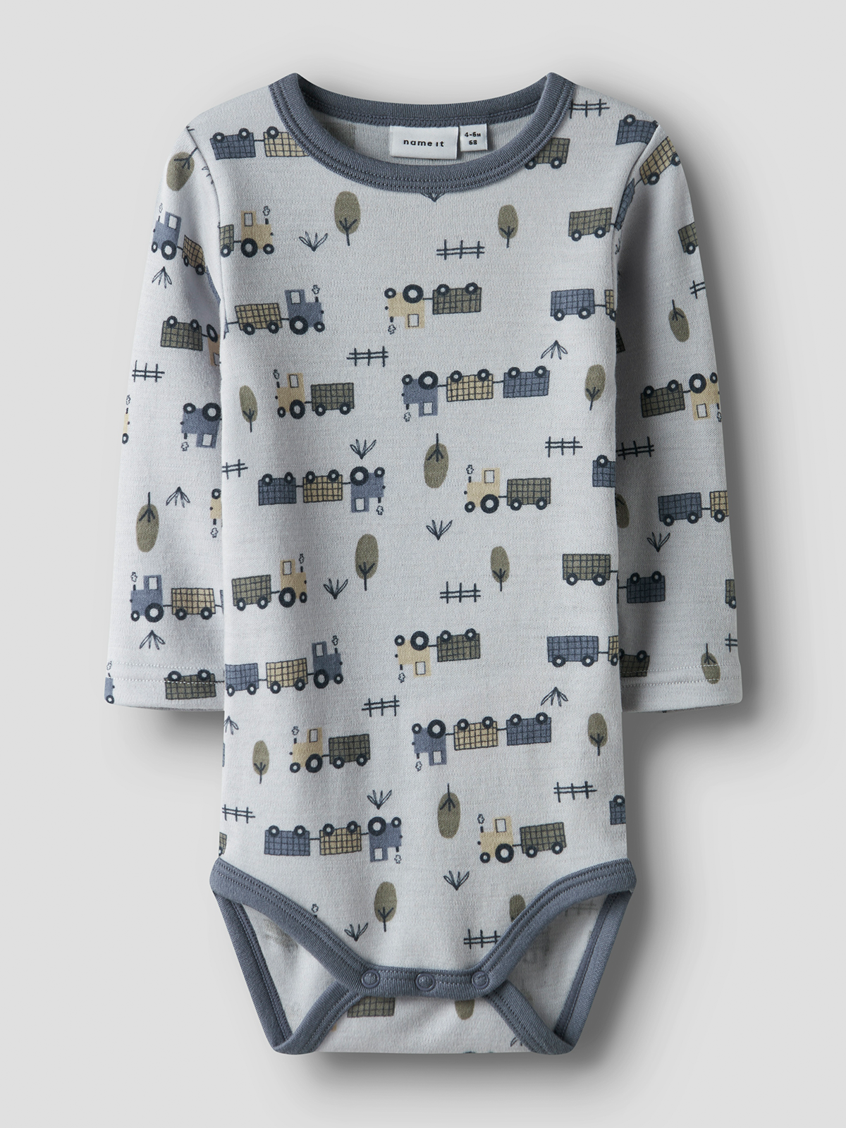 Name It Willit Wool Long Sleeve Body Micro Chip