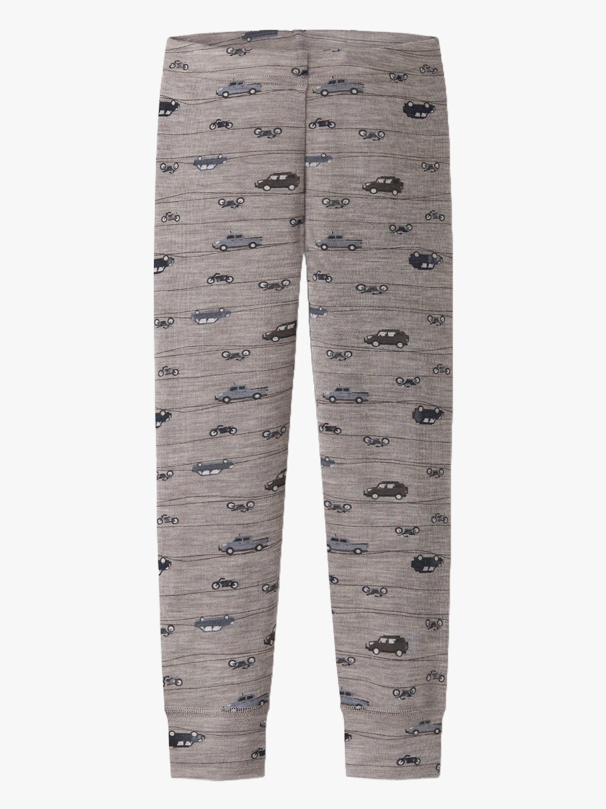 Name It Wang Wool Rib Longjohn All Over Print Satellite