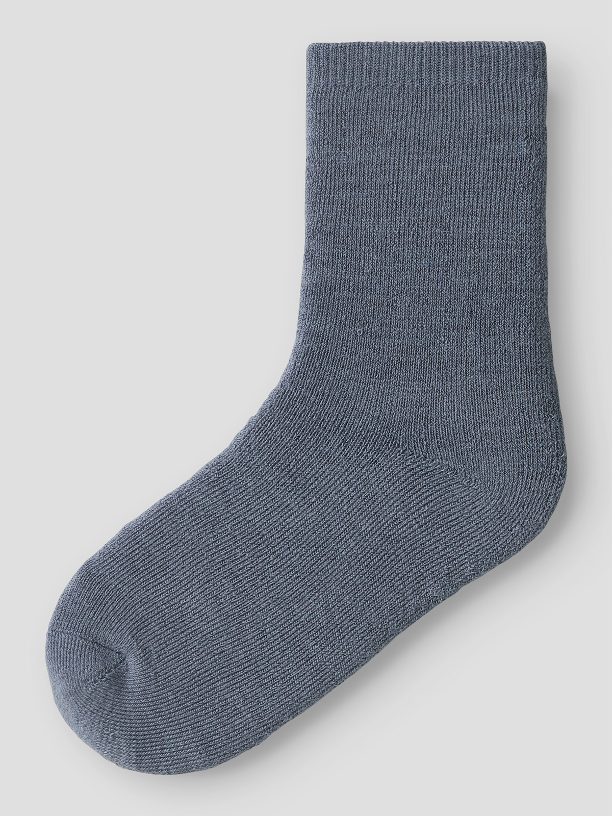 Name It Waksi Wool/Blend Terry Sock Folkstone Gray