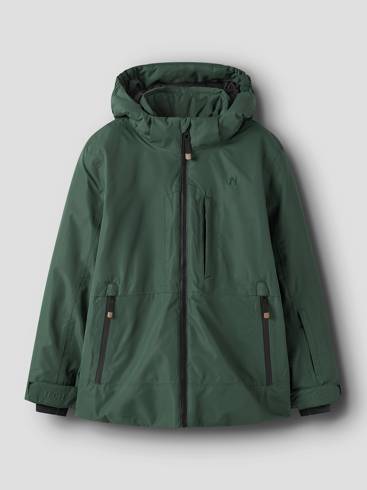 Name It Slope 10 Jacket Ski Edition Jungle Green