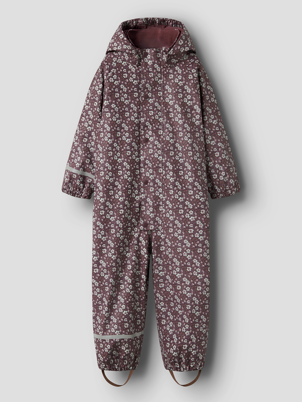 Name It Dry10 Rain Suit Fleece Aop Fig