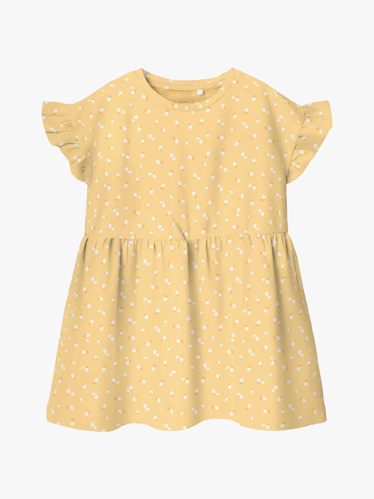 Name It Joane Short Sleeve Dress Golden Haze