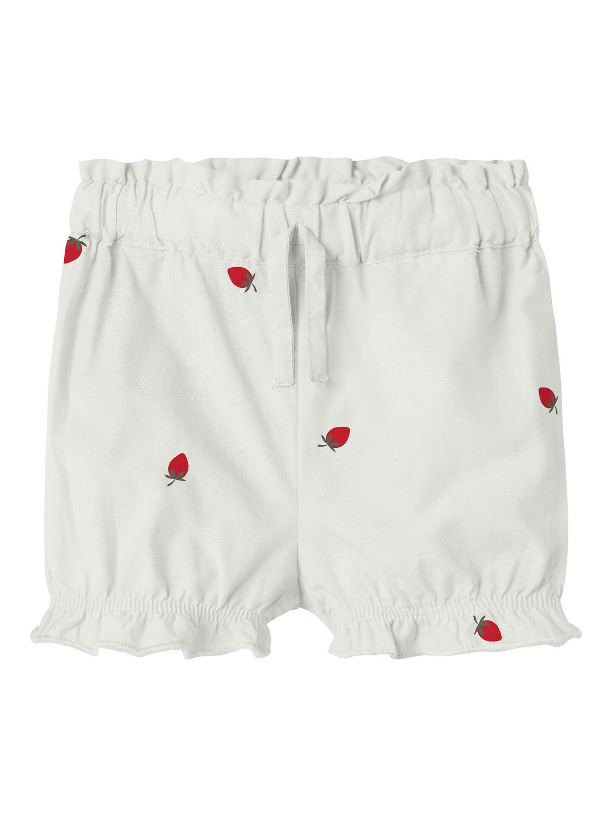 Name It Derilla Shorts Bright White Strawberry
