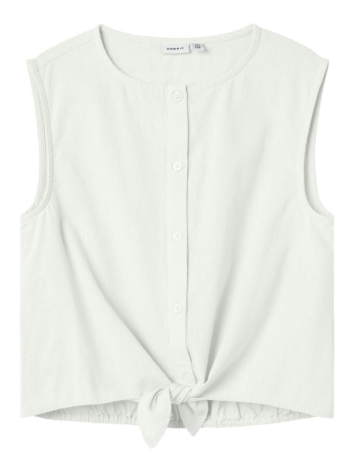 Name It Falinnen SL Short Top Bright White