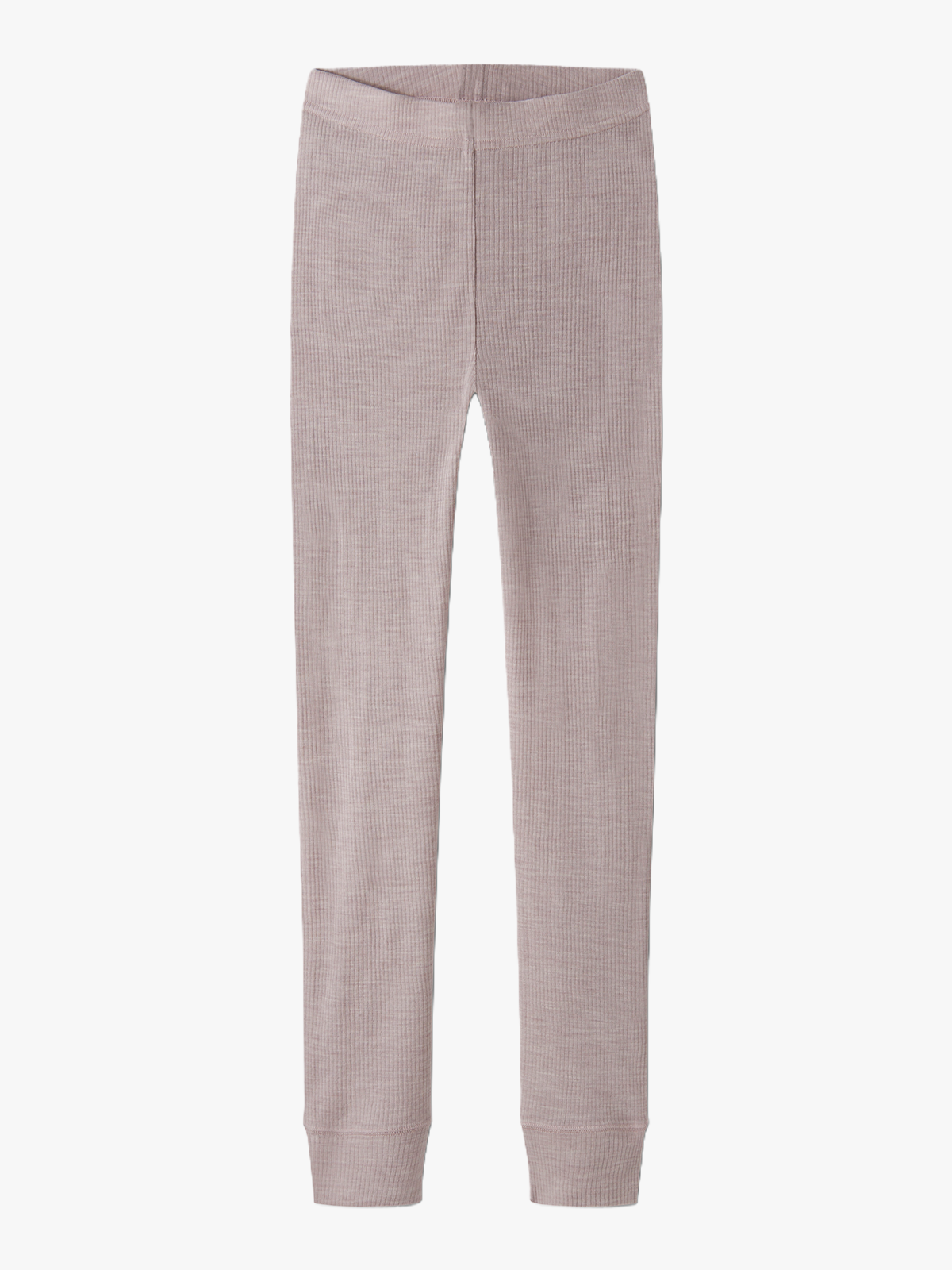 Name It Wax Wool Rib Leggings Violet Ice