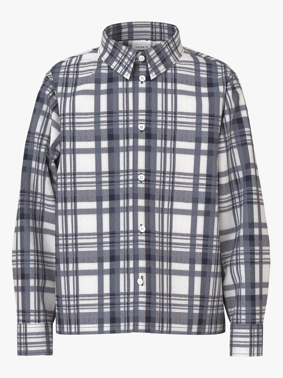 Name It Rolum Long Sleeve Shirt Flint Stone