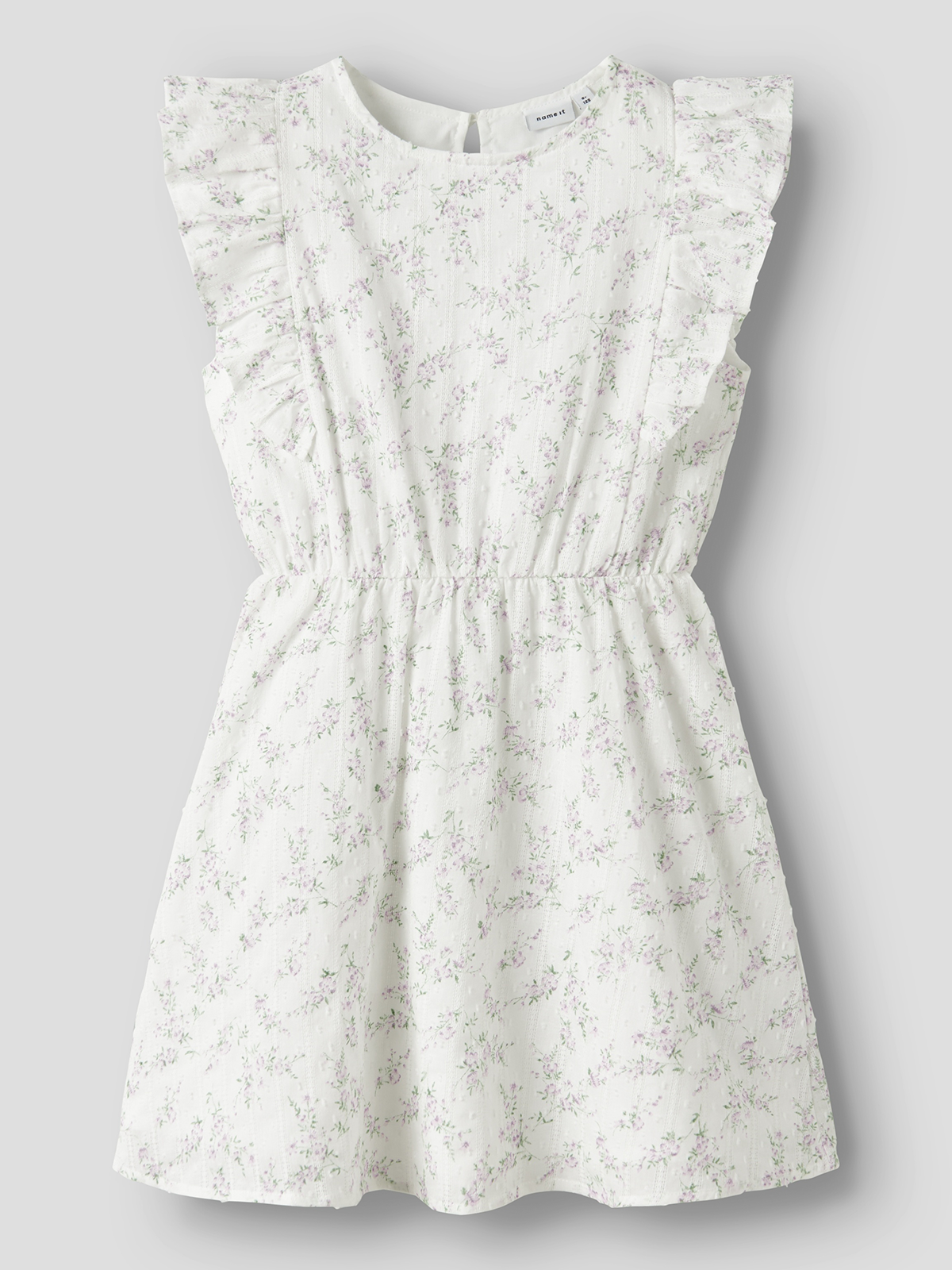 Name It Friting Capsl Dress Bright White