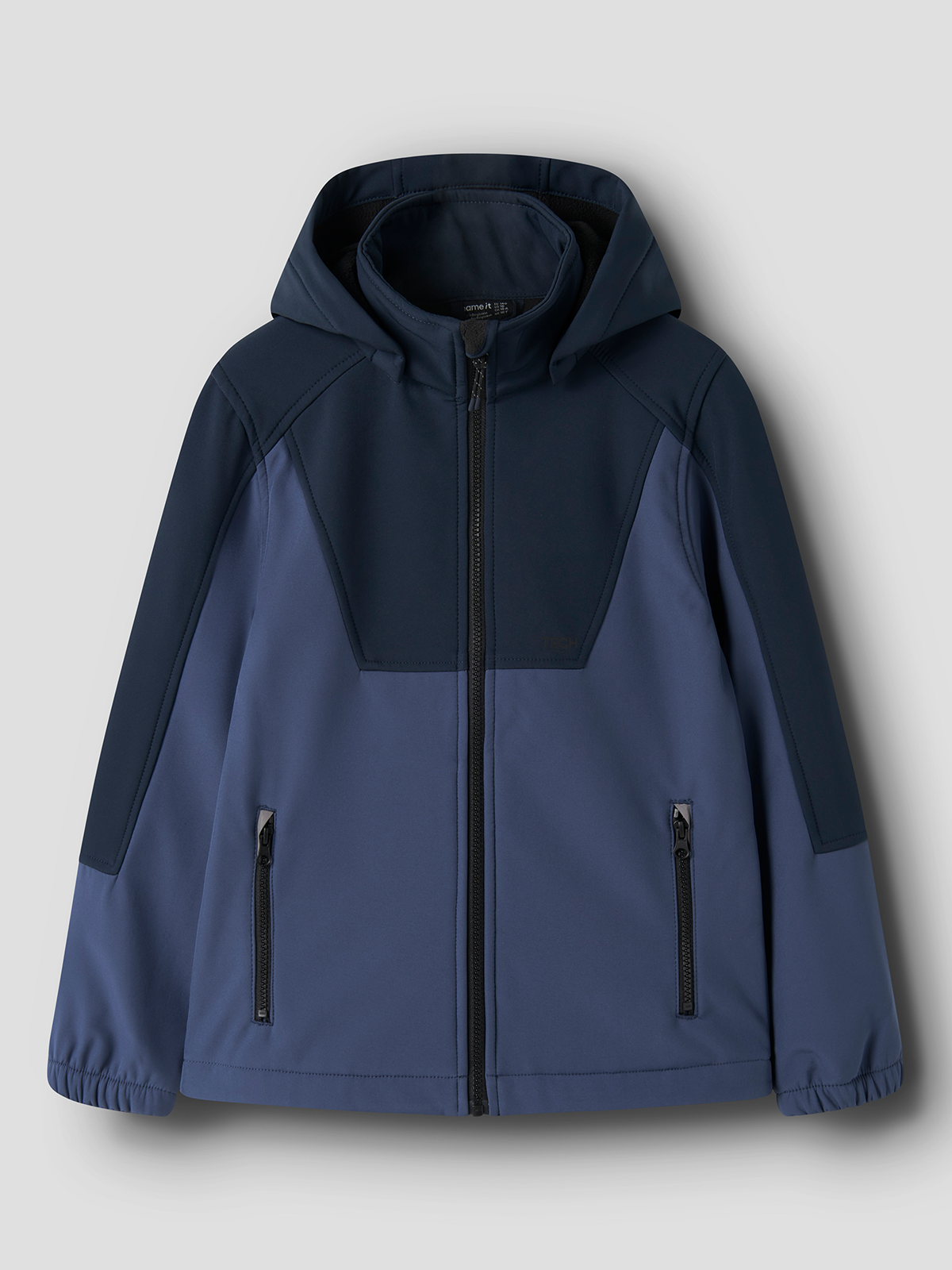 Name It Alfa Softshell Jacket Block Dark Sapphire