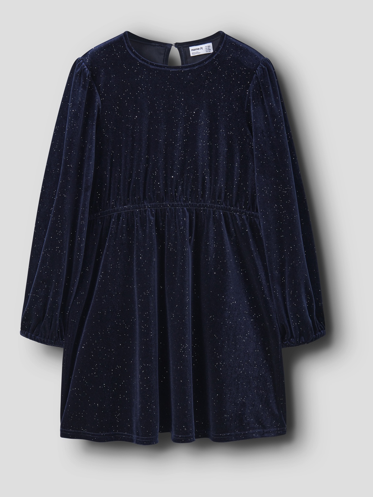Name It Ricya Long Sleeve Dress Blå