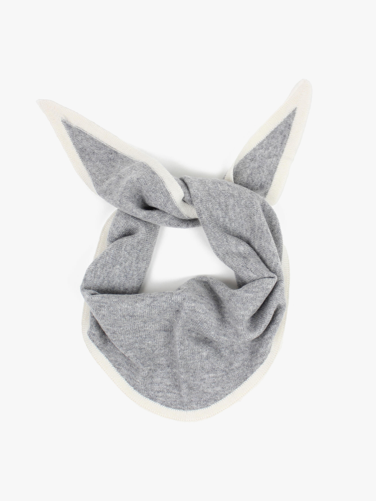 Nohr Studio Lara Duo Wool Cashmere Triangle Grå 05