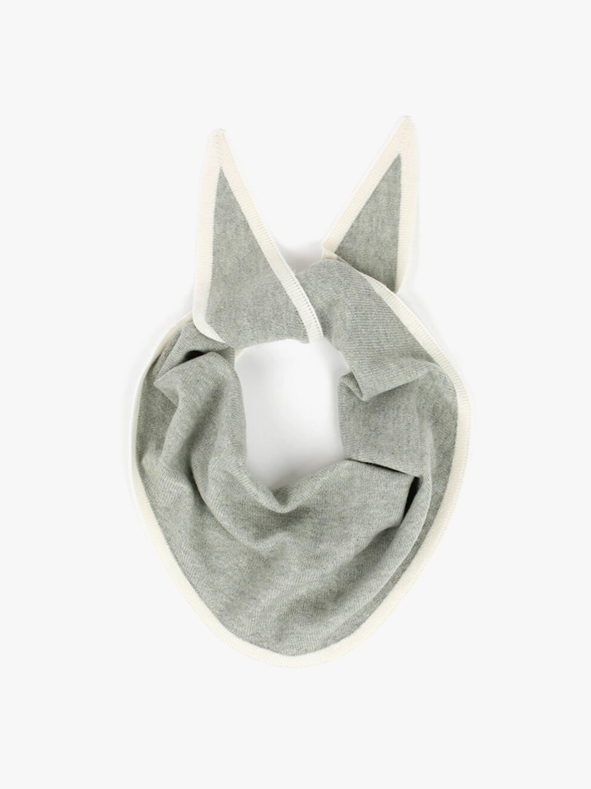 Nohr Studio Lara Duo Wool Cashmere Triangle Lys Grønn 81