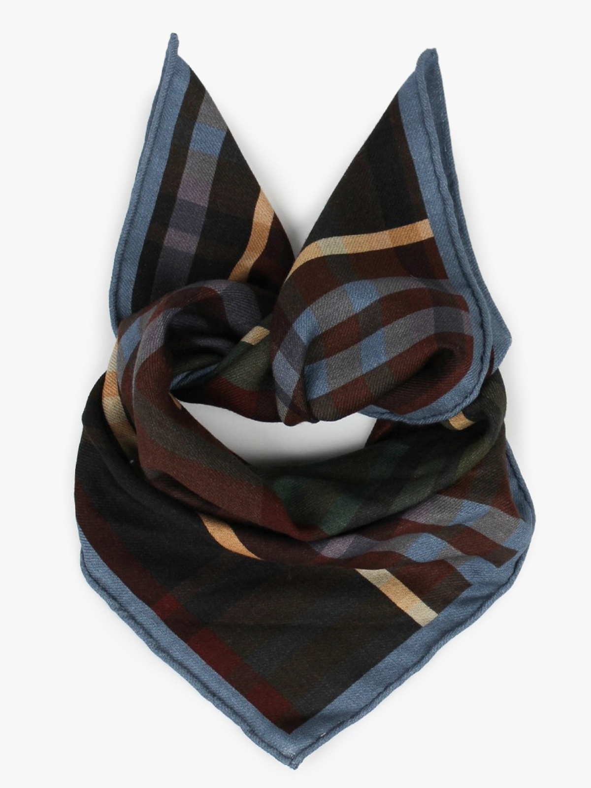 Nohr Studio June Wool Scarf 65 x 65 cm Burgunder