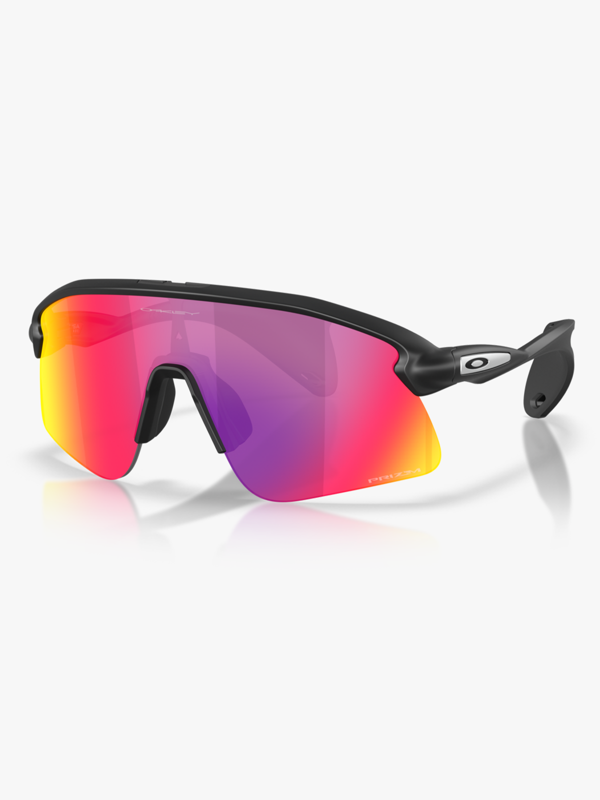 Oakley Stunt Devil Small Frame: Matte Black / Lenses: Prizm Road