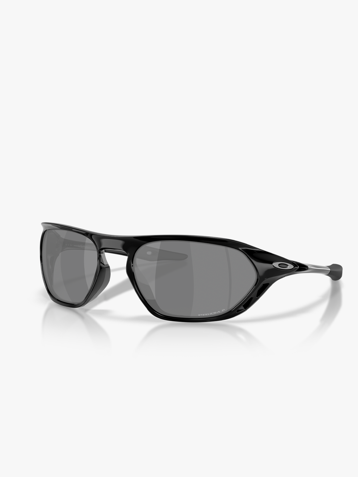 Oakley Cage Jacket Polarized prizm black polarized Lenses, 
polished black Frame