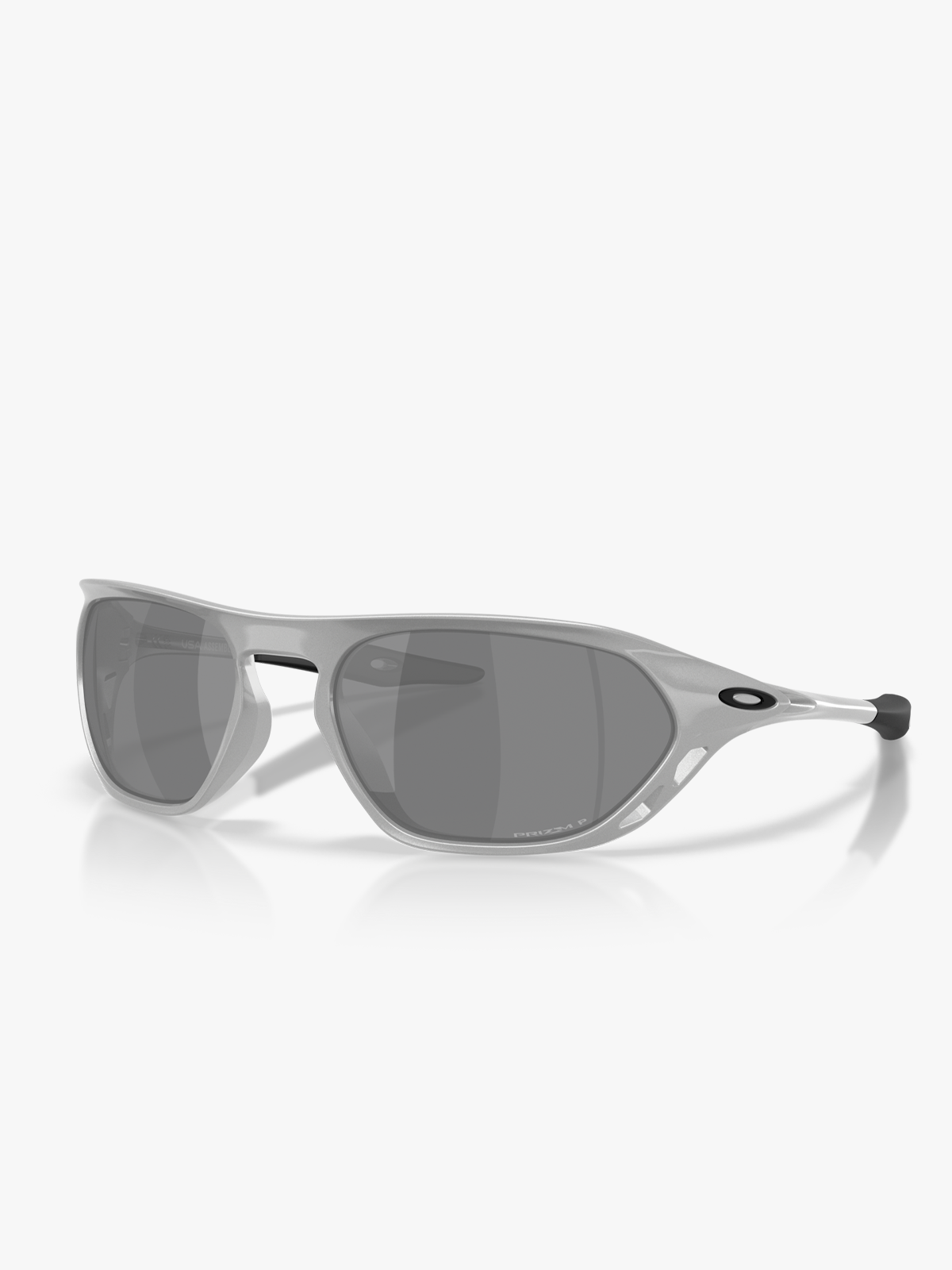 Oakley Cage Jacket Polarized prizm black polarized Lenses, 
x silver Frame