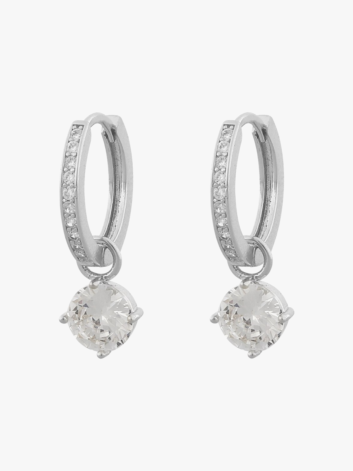 Snö Of Sweden Rola Round Ring Ear Sølv
