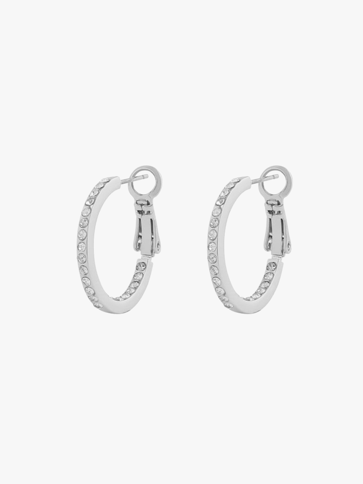 Snö Of Sweden Story Small Ring Ear Sølvbelagt