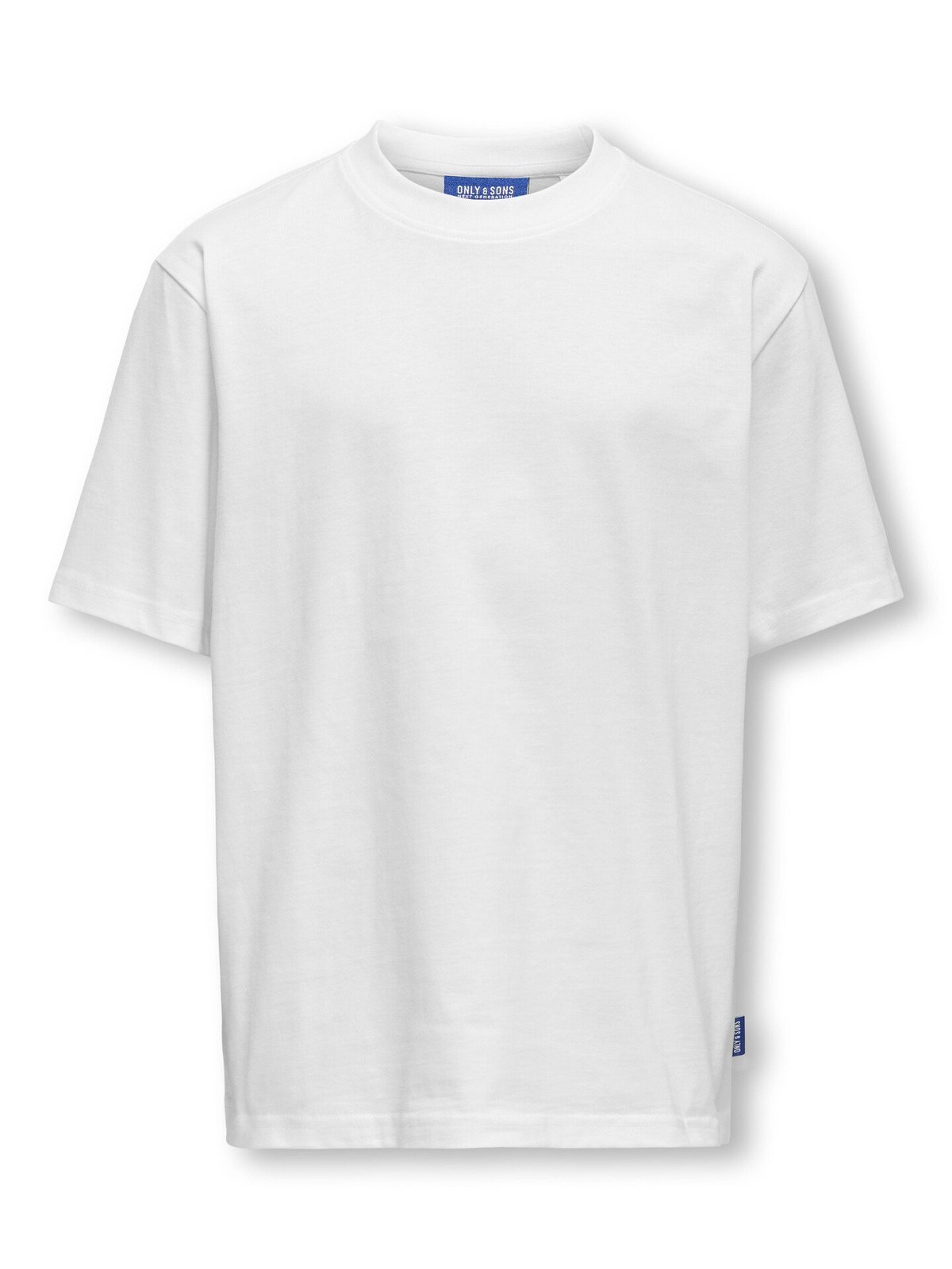 Only & Sons Jr Fred Life Relaxed Short Sleeve Tee Junior Bright White
