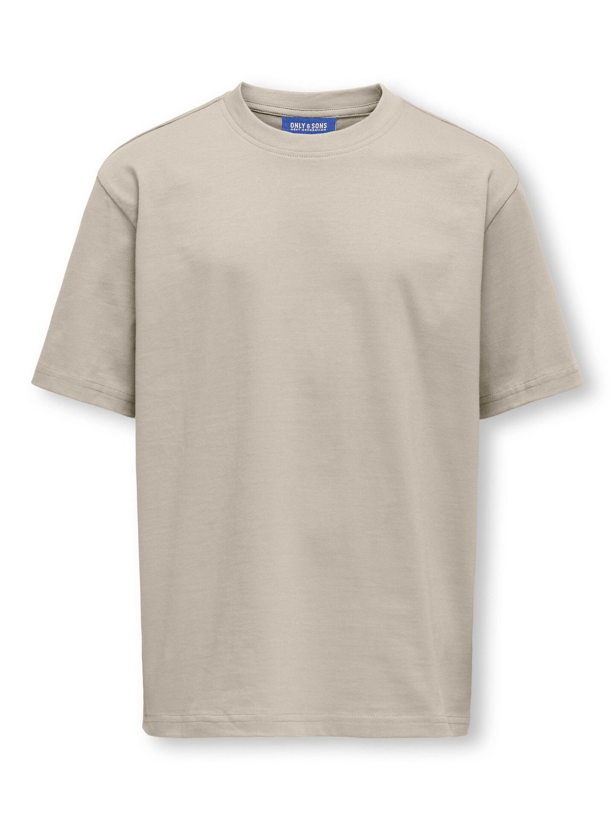 Only & Sons Jr Fred Life Relaxed Short Sleeve Tee Junior Silver Lining