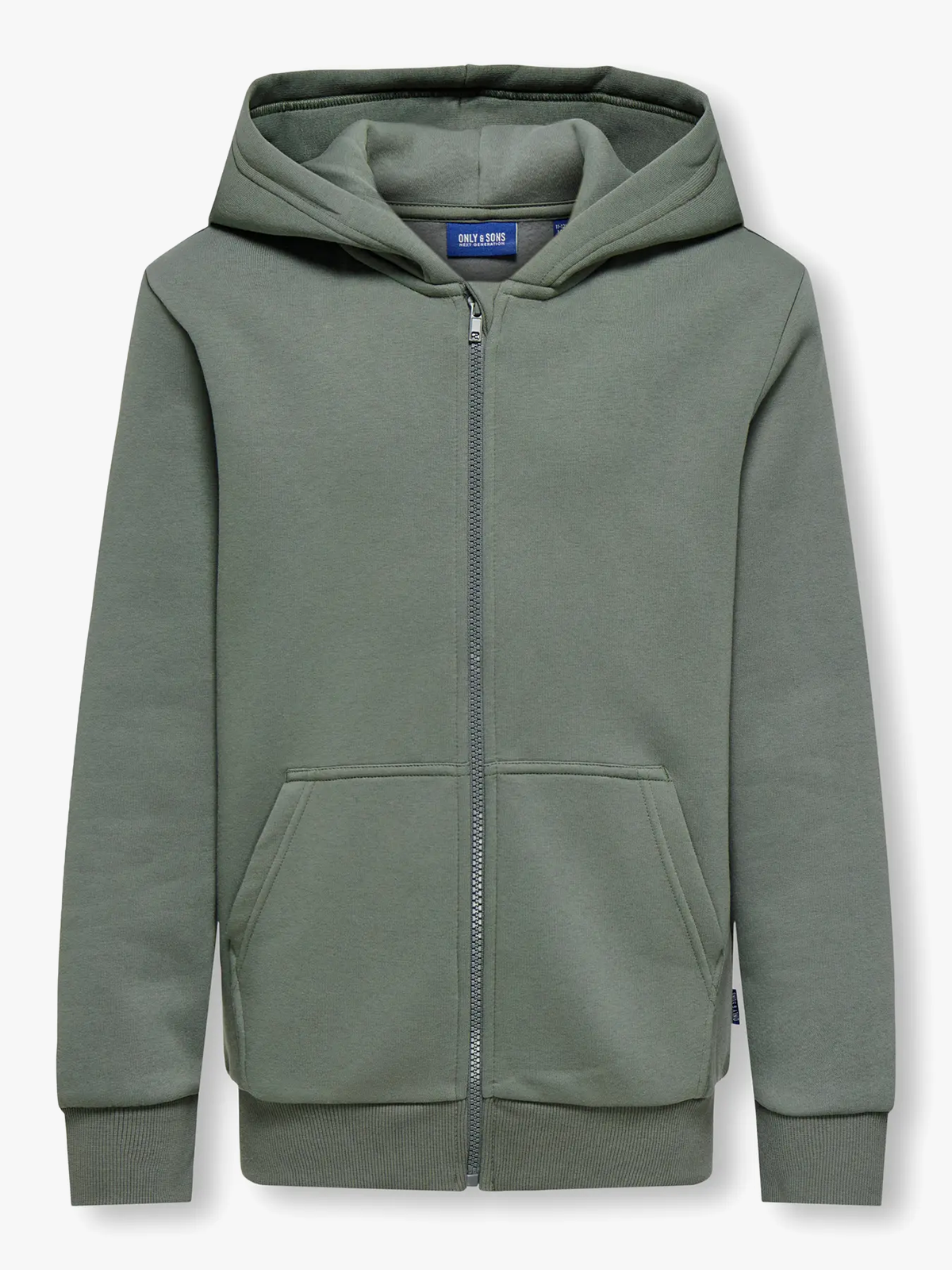 Only & Sons Jr Ceres Zip Hoodie Sweat Castor Gray