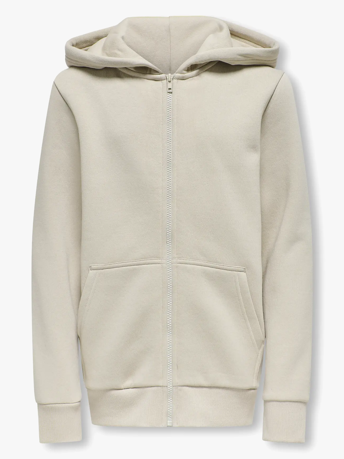Only & Sons Jr Ceres Zip Hoodie Sweat Silver Lining