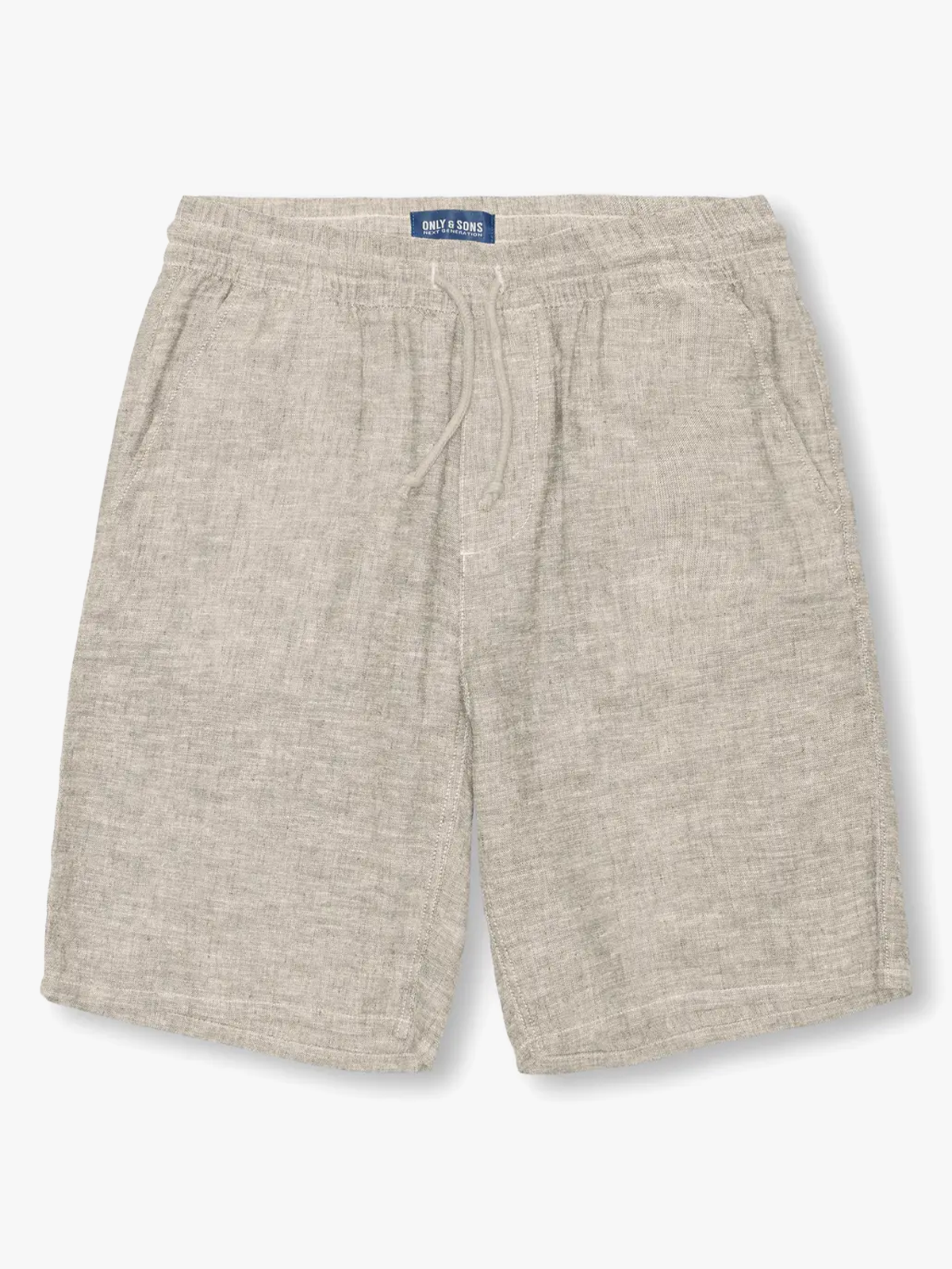 Only & Sons Jr Caiden Life Loose Lin Shorts Woven Chinchilla