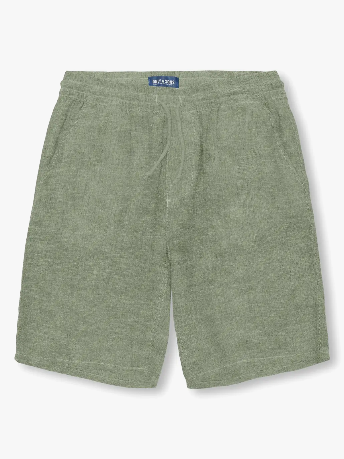 Only & Sons Jr Caiden Life Loose Lin Shorts Woven Swamp