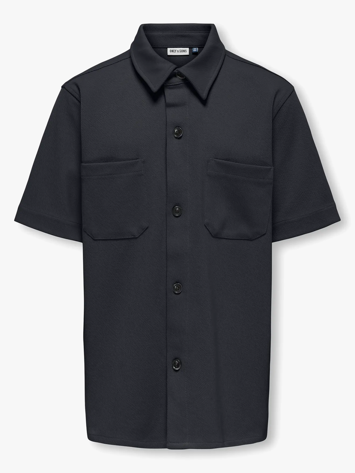 Only & Sons Jr Newkodyl Short Sleeve Shirt Sweat Dark Navy