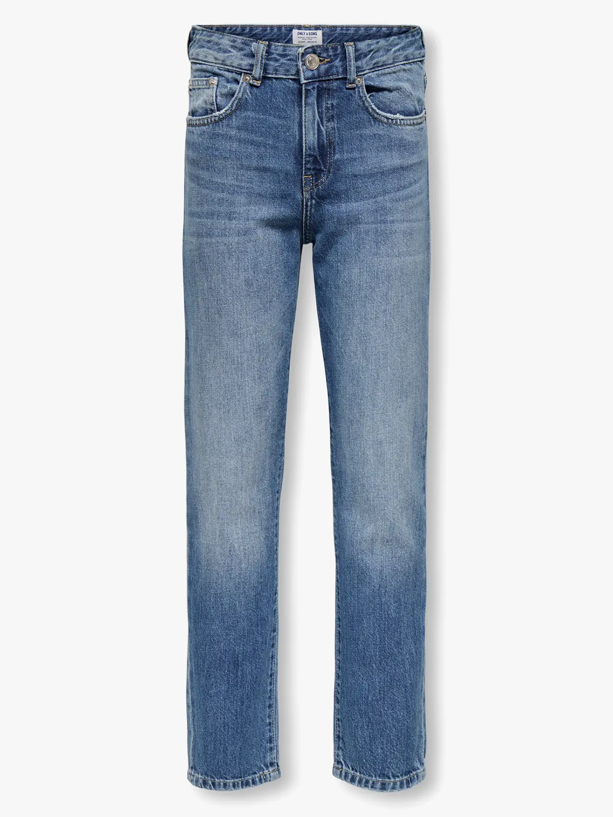 Only & Sons Jr Edge Straight Tai Denim Medium Blue Denim