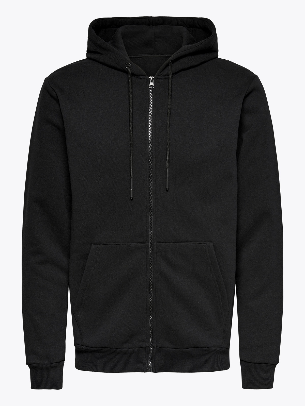 Only & Sons Ceres Zip Thr. Hoodie Sweat Sort