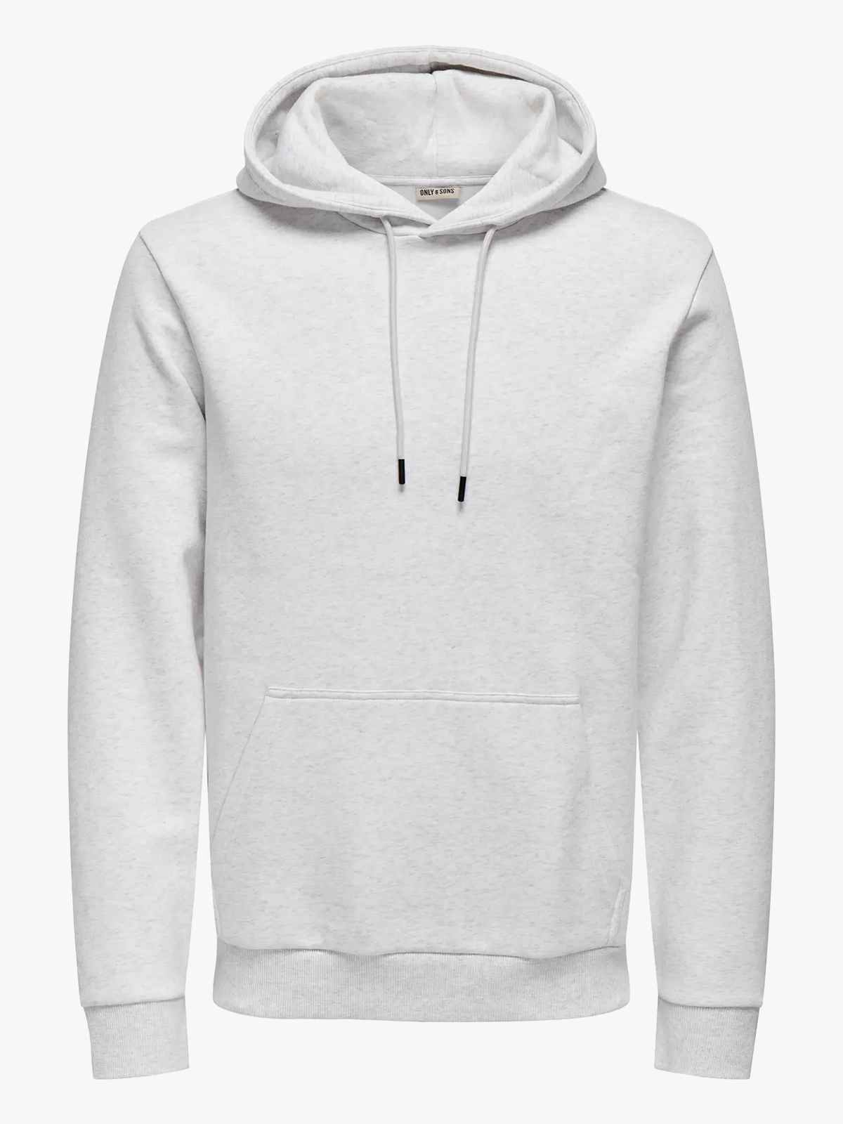 Only & Sons Ceres Hoodie Sweat Super Light Grey Melange