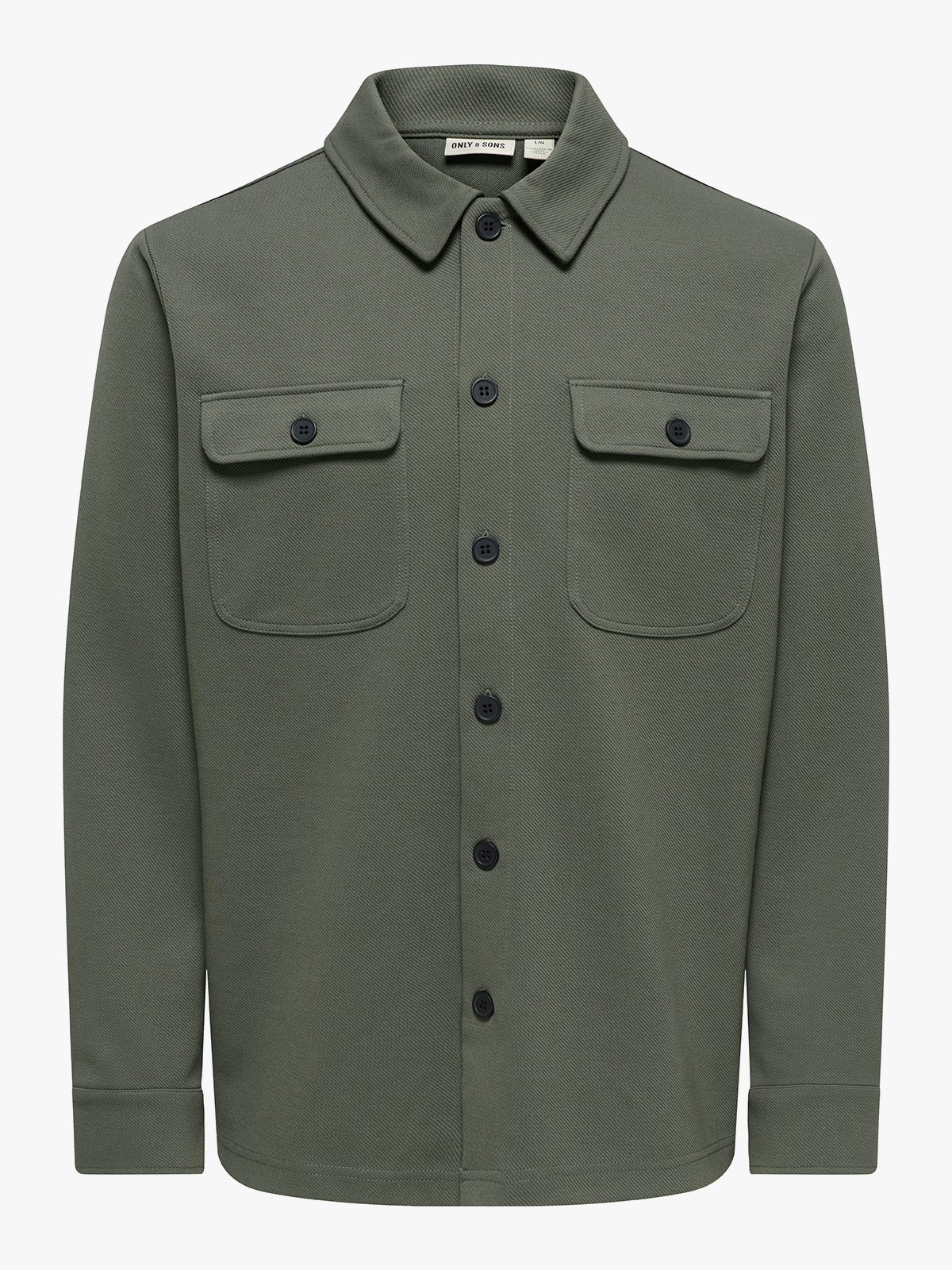 Only & Sons Newkodyl Overshirt Sweat Beluga