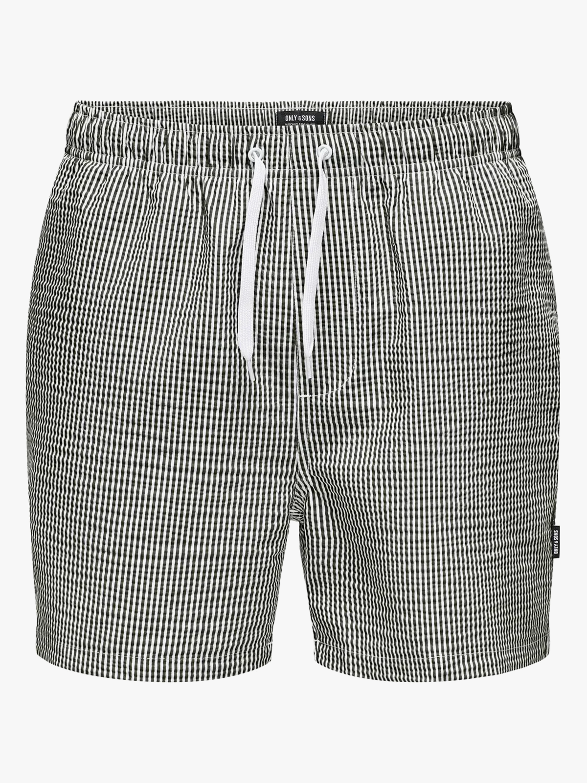 Only & Sons Ted Stripe Seersucker Swim Kambaba