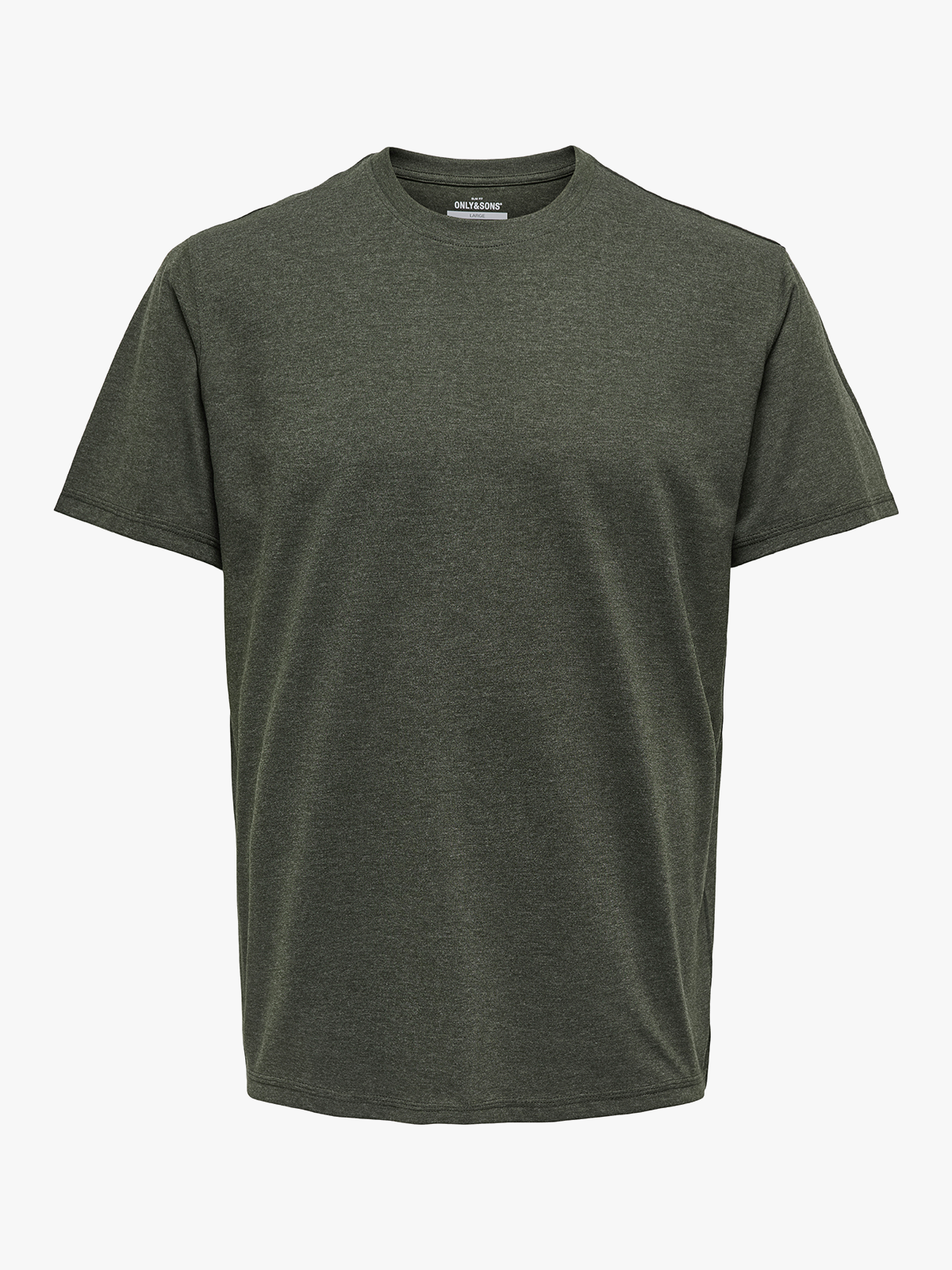 Only & Sons Max Life Short Sleeve Stitch Tee Grønn