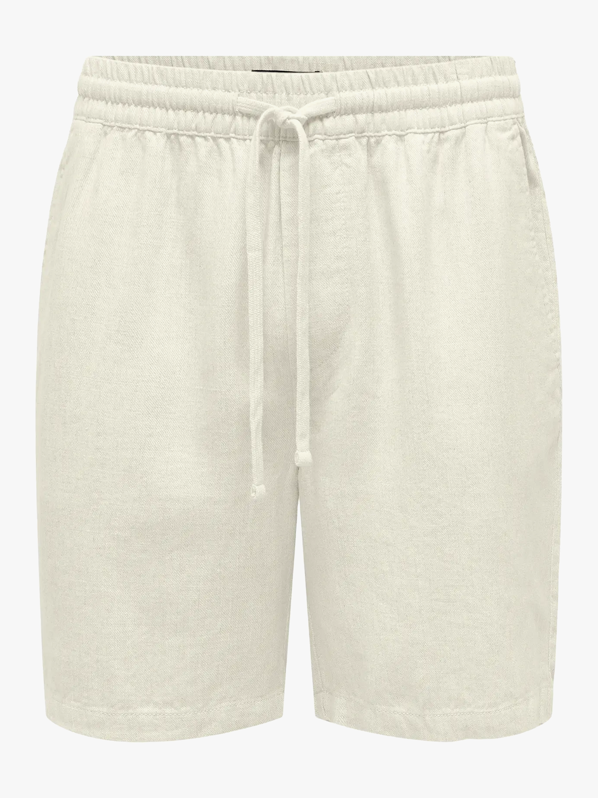 Only & Sons Tel Viscose Lin Shorts White