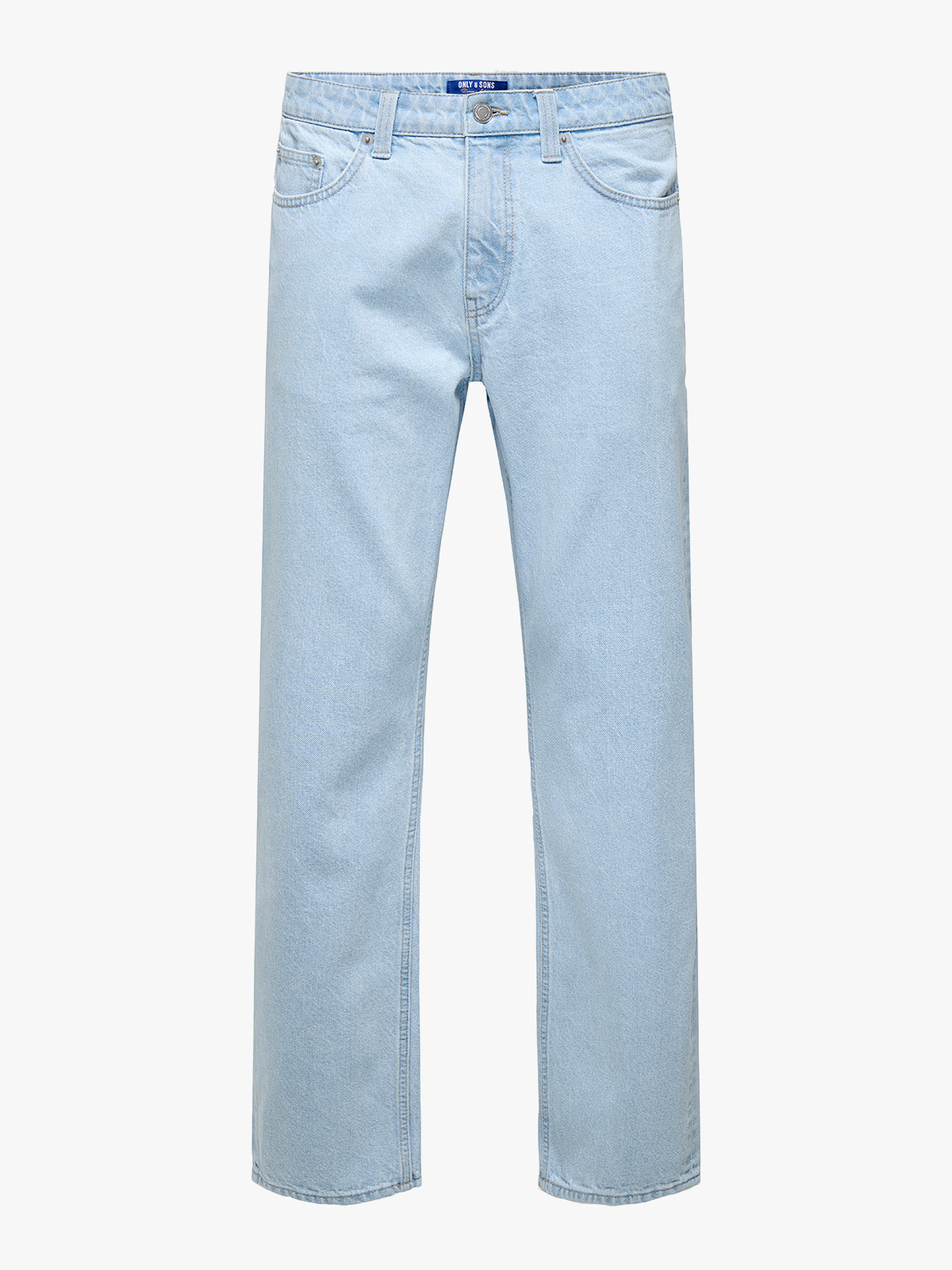 Only & Sons Edge Straight Jeans Light Blue Denim