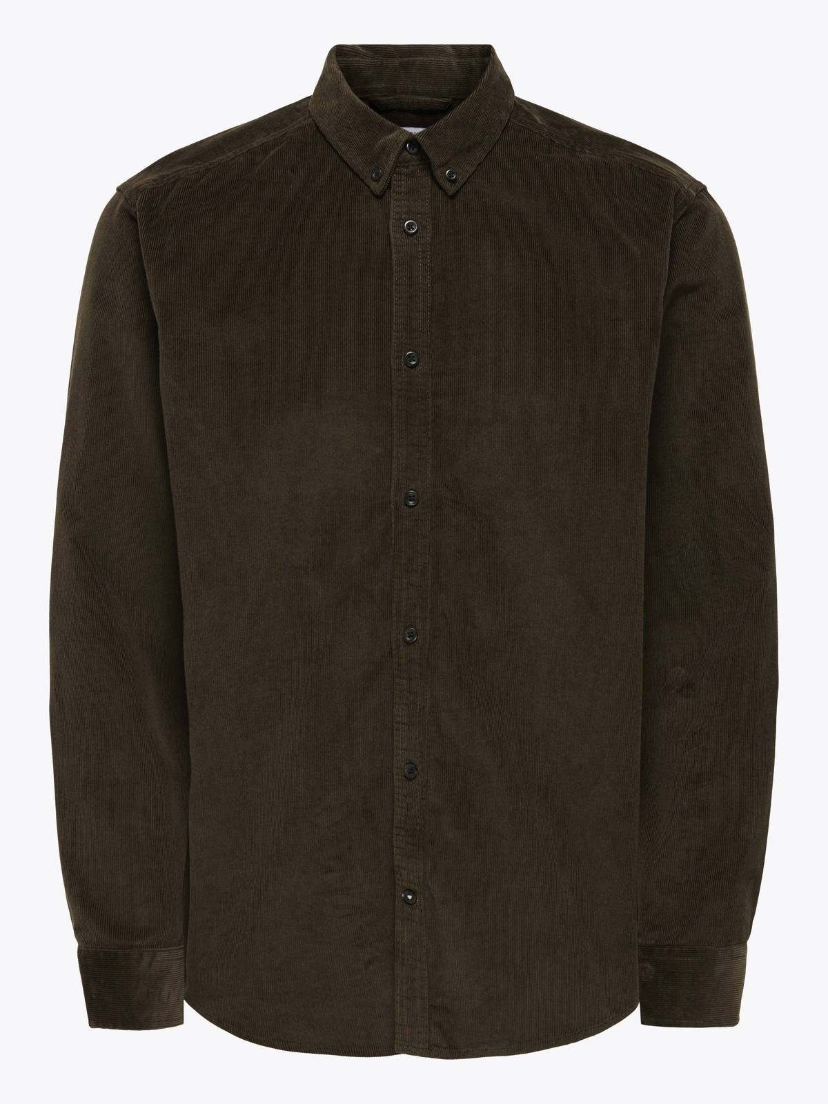 Only & Sons Michael Regular Cord Stretch Long Sleeve Demitasse