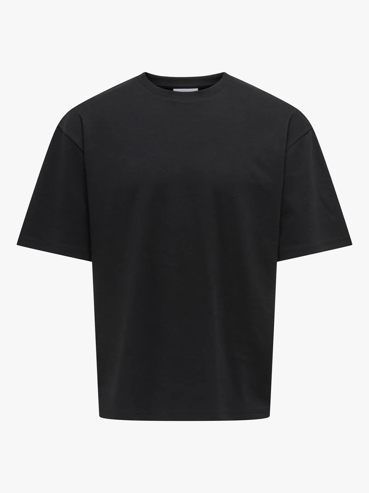 Only & Sons Caspian Airflex Boxy Short Sleeve Tee Black