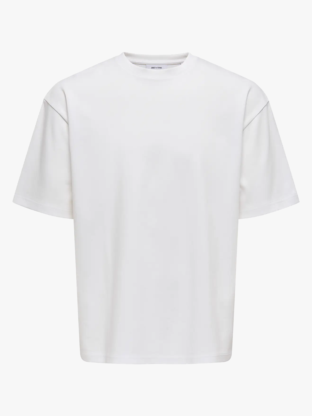 Only & Sons Caspian Airflex Boxy Short Sleeve Tee White