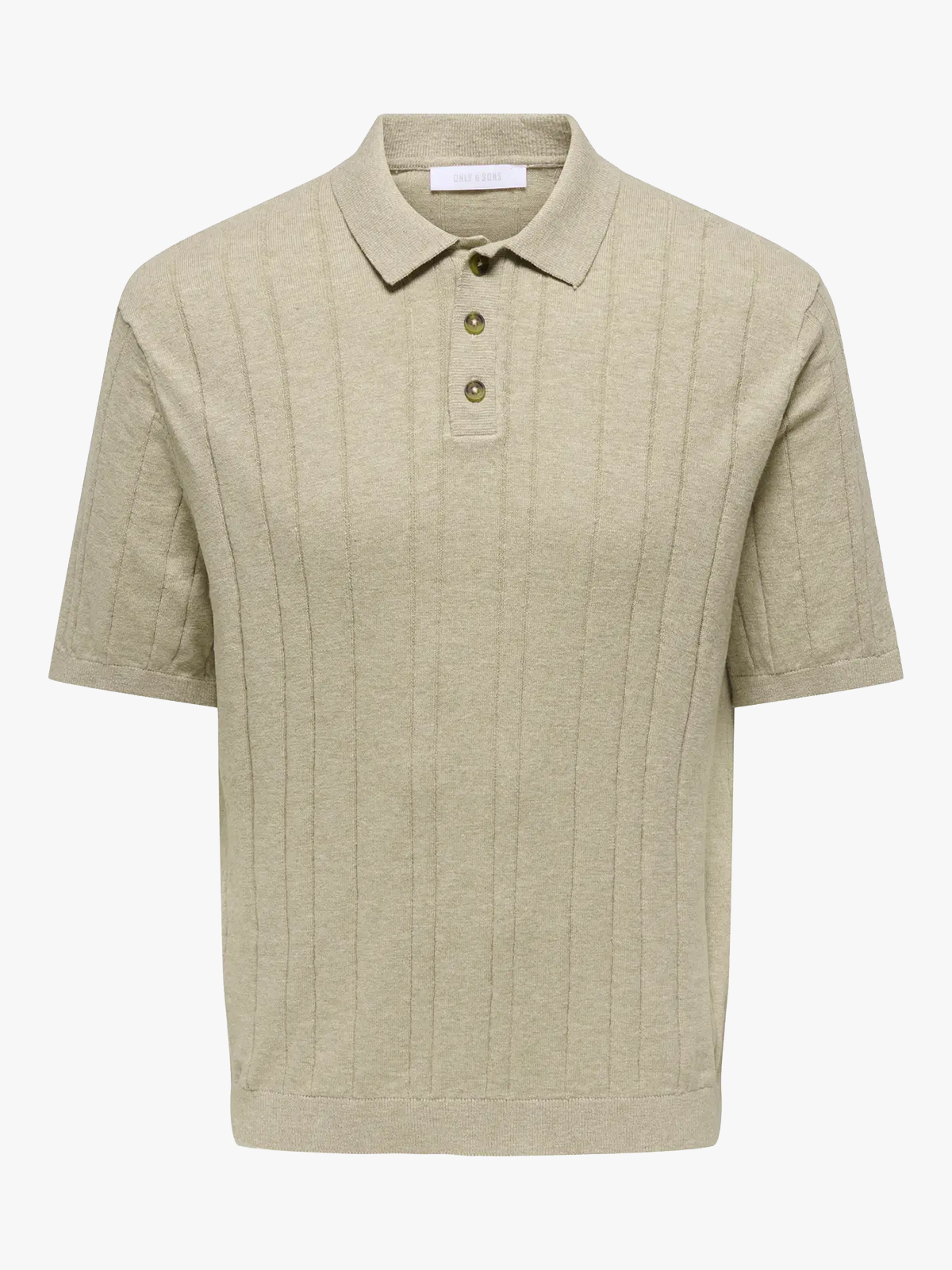 Only & Sons Sofus Regular Short Sleeve Polo Knit Pure Cashmere