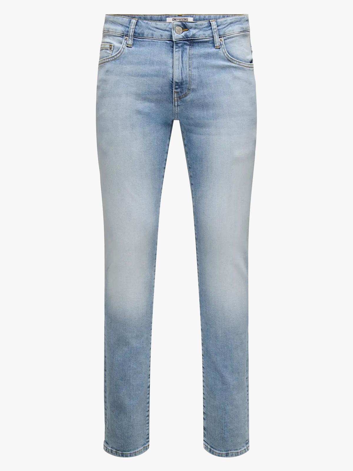 Only & Sons Loom Slim Denim Light Blue Bleached Denim