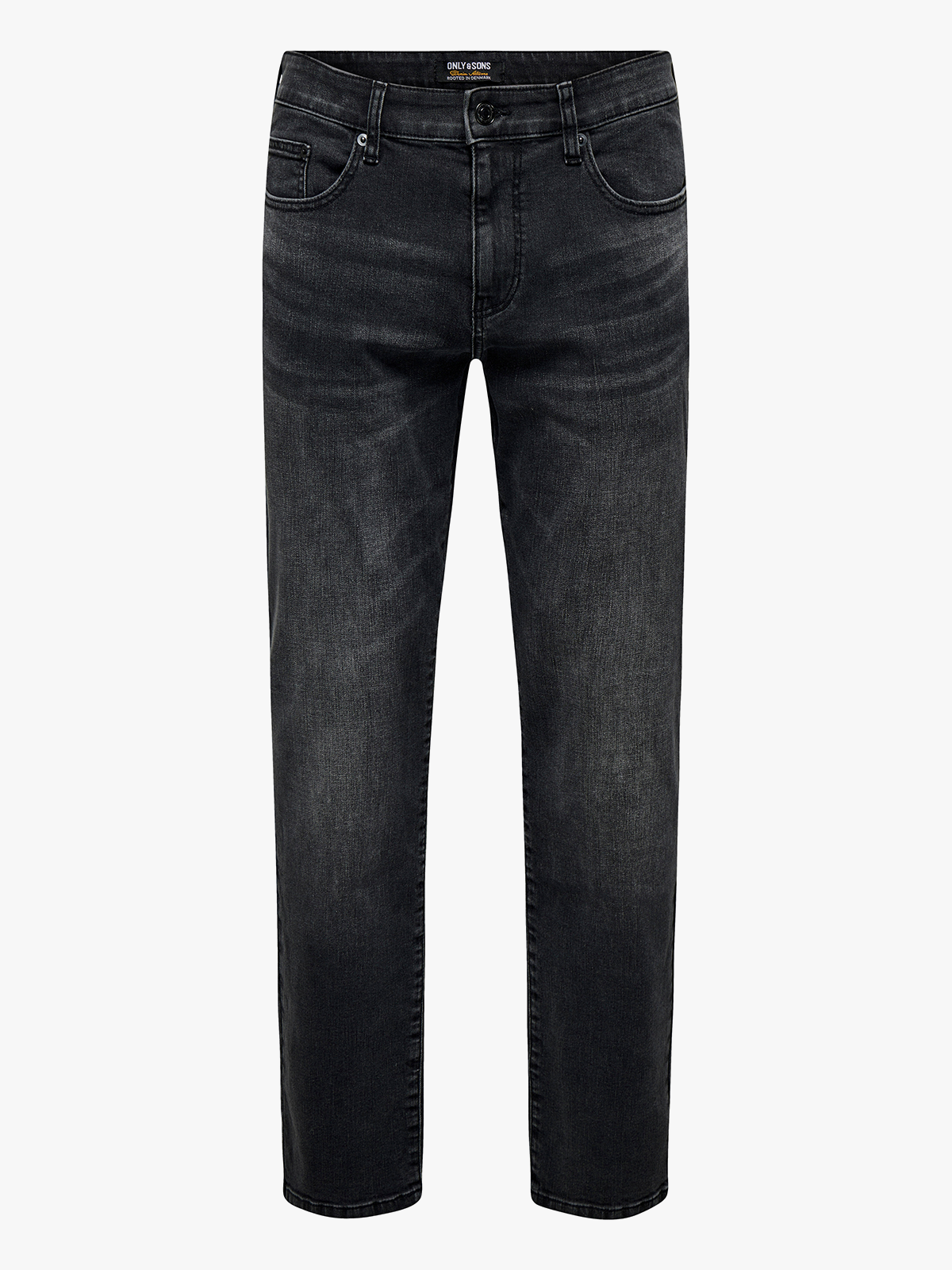 Only & Sons Weft Reg Denim Washed Black