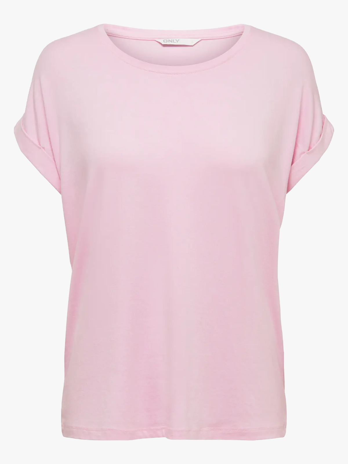 Only Moster Short Sleeve O-Neck Top Pink Lady
